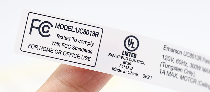 无线电产品FCC ID标签标准要求
